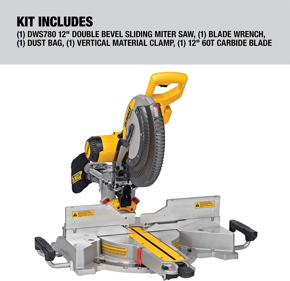 DEWALT Double Bevel Sliding Miter Saw (DWS780R) image