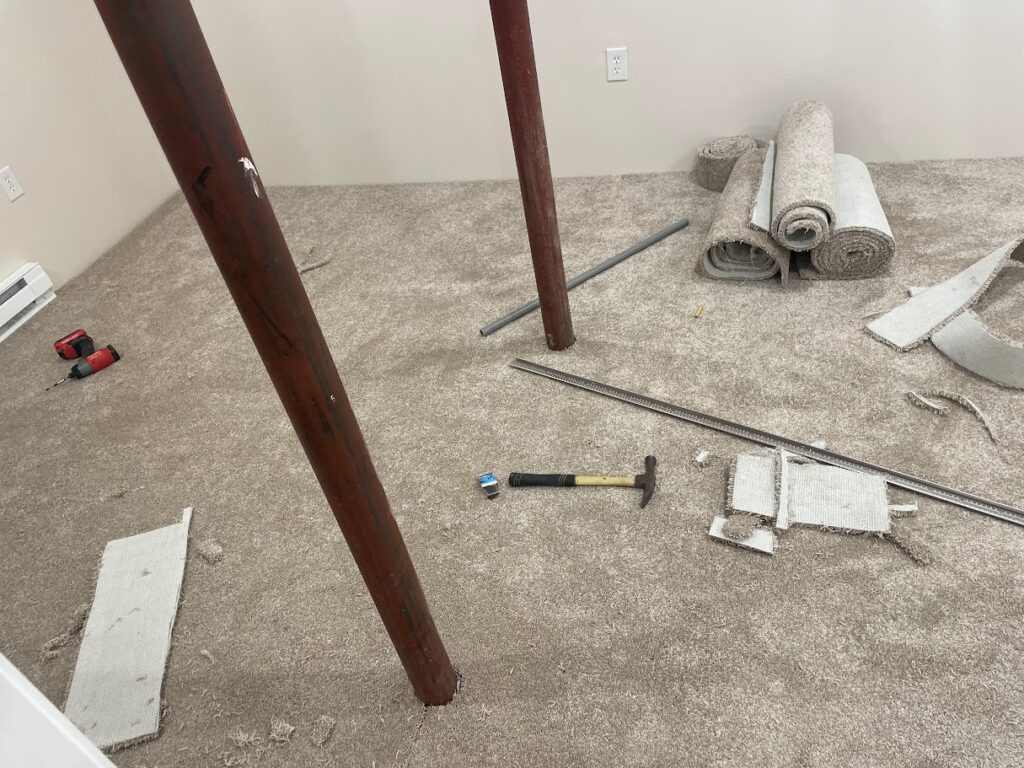 Carpet and poles image