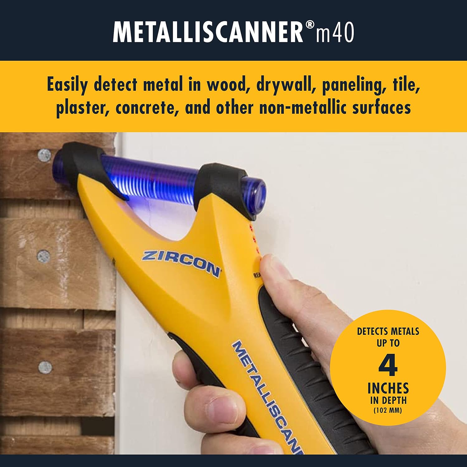 Zircon MetalliScanner m40 Metal/Stud Finder 62518 image