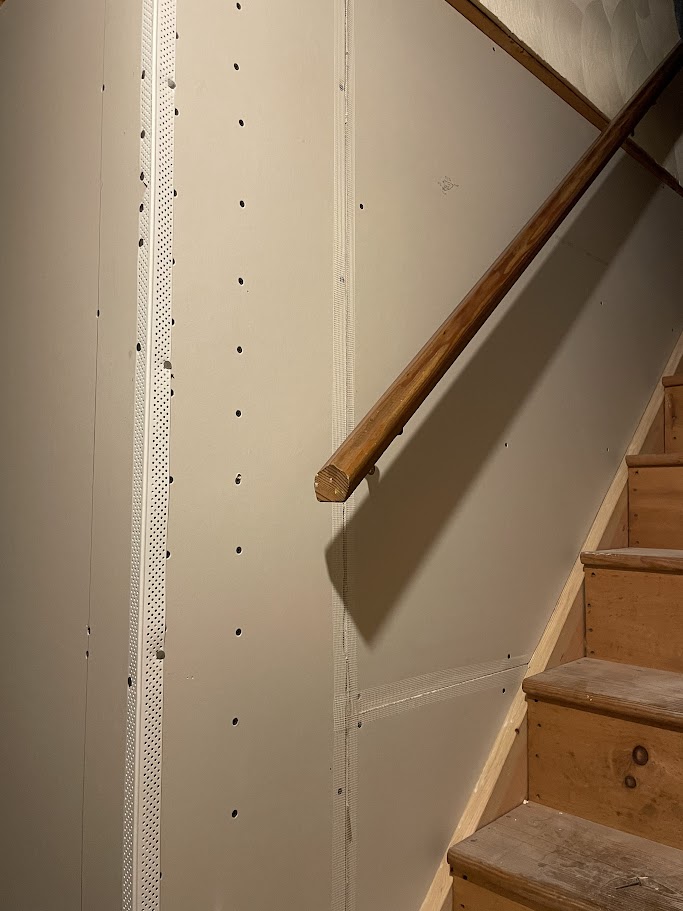 Closed off stairs image