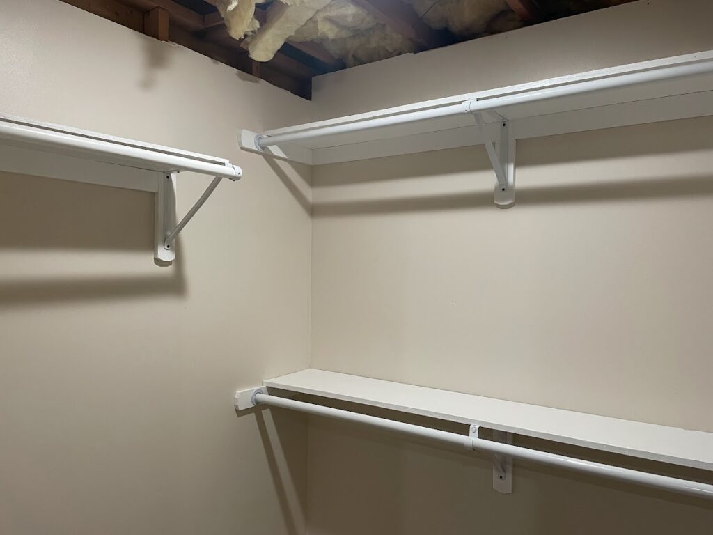 Closet clothes racks image