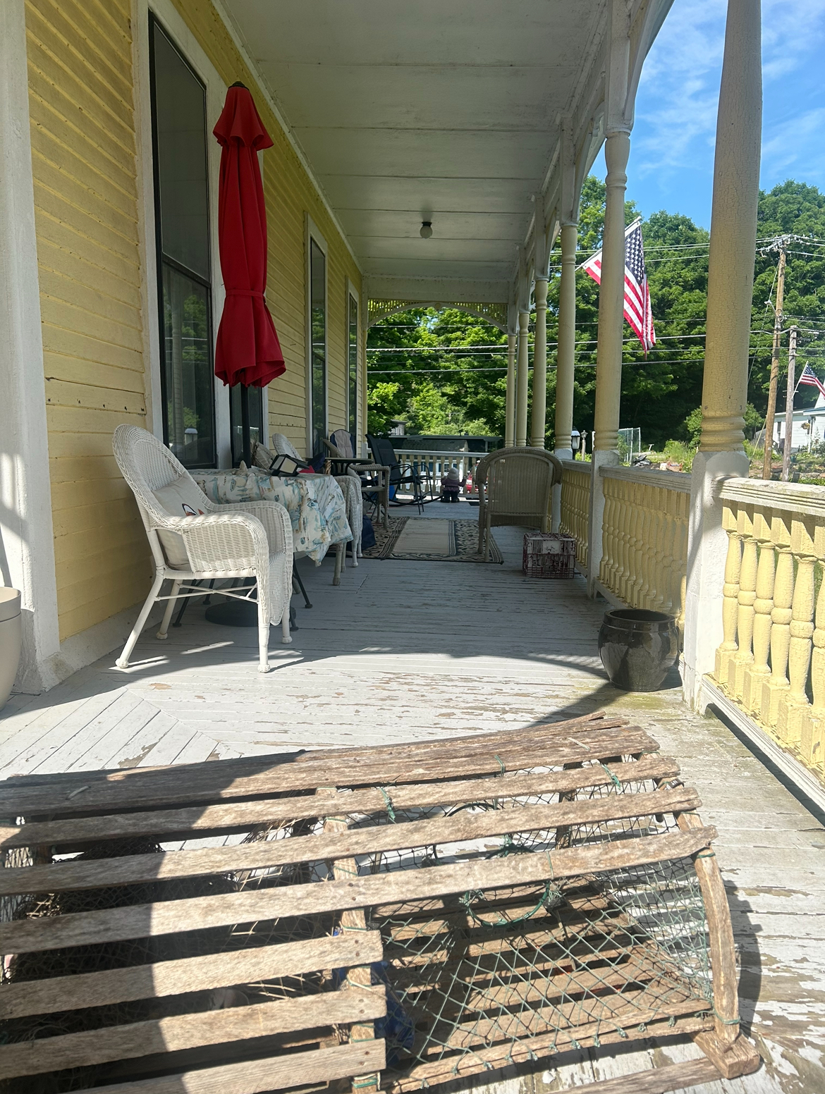 Antique porch view 1 image